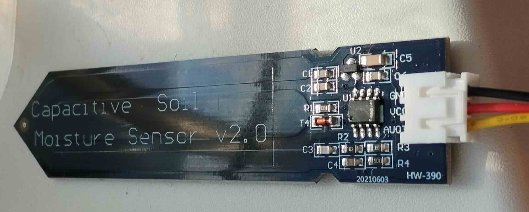 New soil moisture sensor.